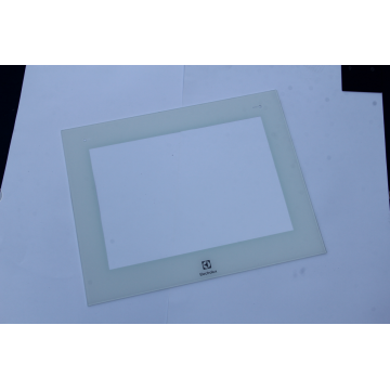 White Tempered Glass LED Digital Touch Controls